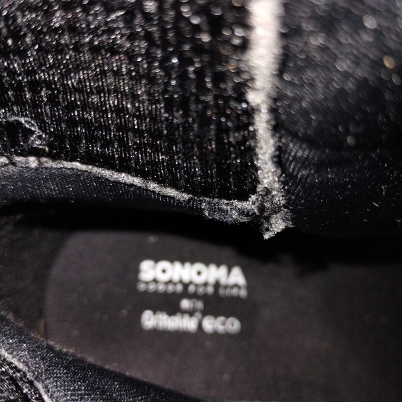 Sonoma black faux suede boots size 9 1/2 - Picture 9 of 9